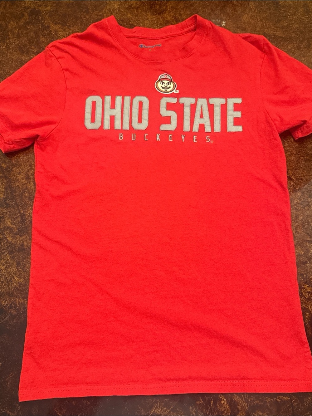 Champion Ohio State Buckeyes Red Short Sleeve Tee